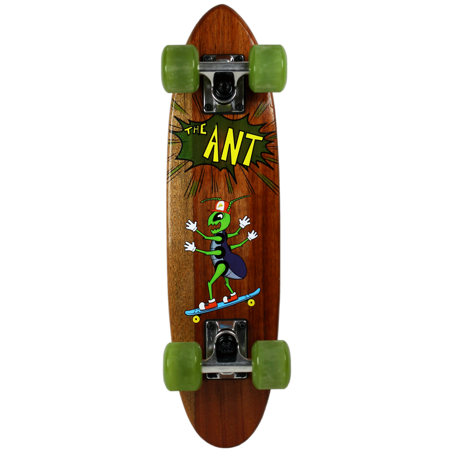 Paradise Micro Skateboard Cruiser The Ant 6in x 23in
