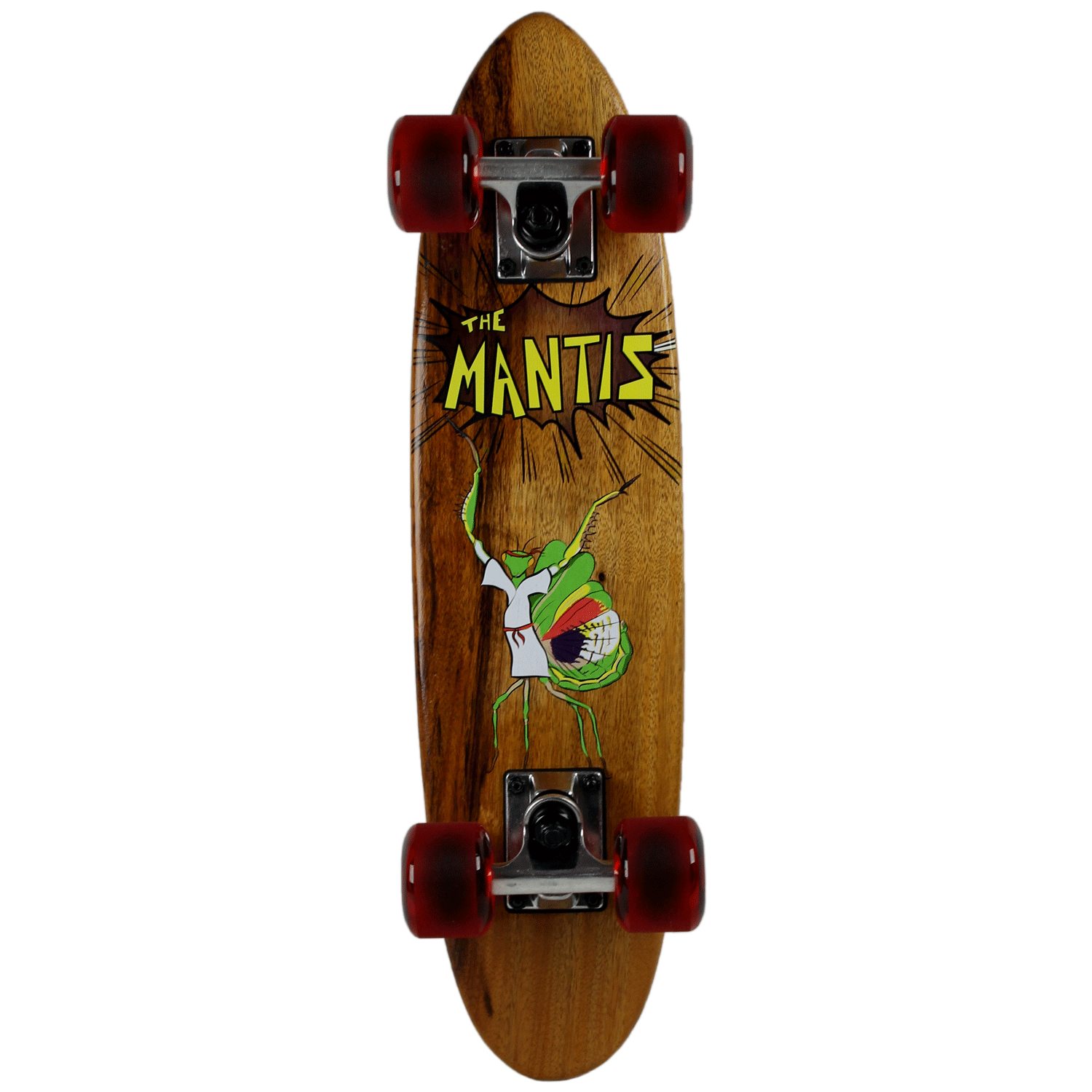 Paradise Micro Skateboard Cruiser The Mantis 6in x 23in
