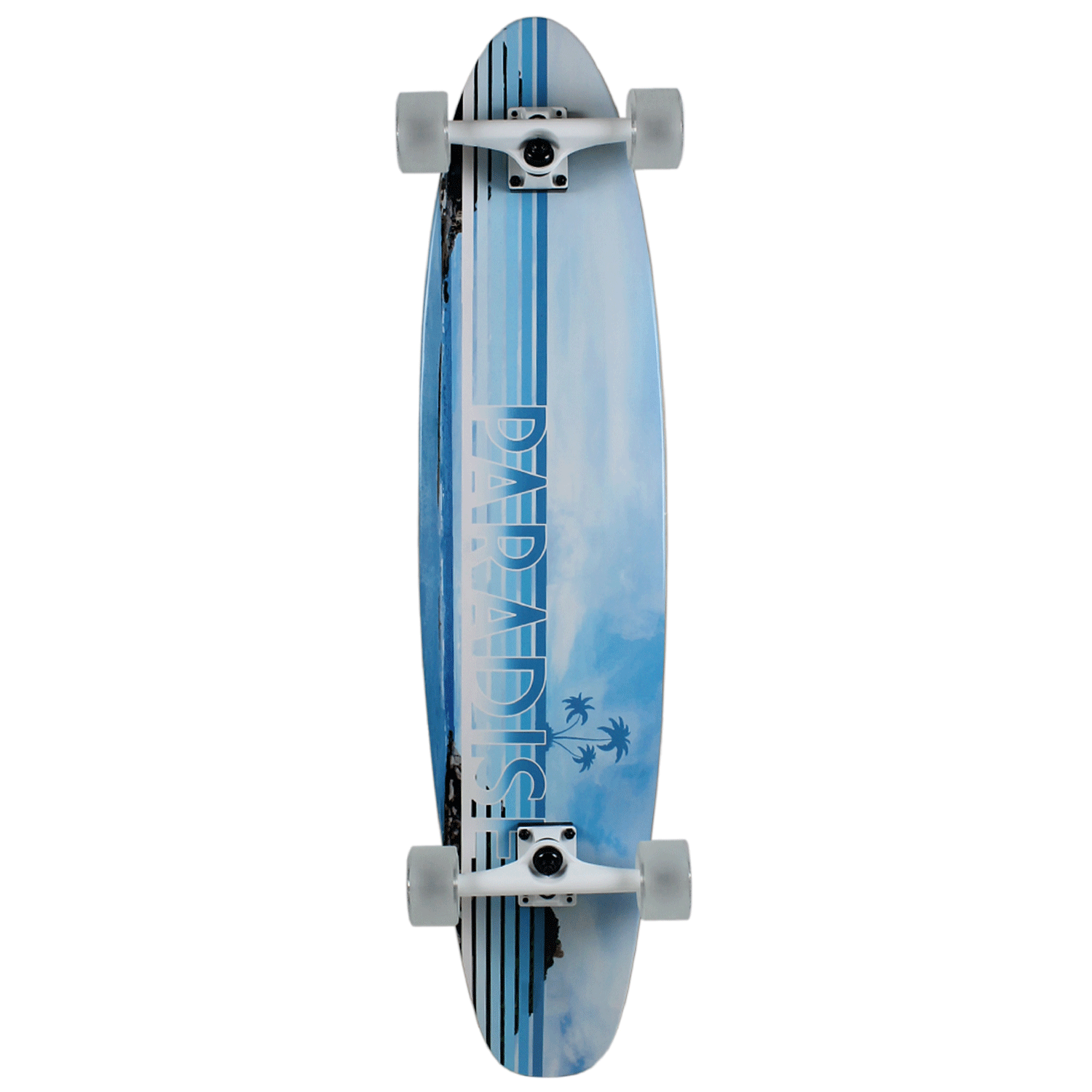 Paradise Longboard Beachfront 2.0 Kicktail Complete 9in x 40in