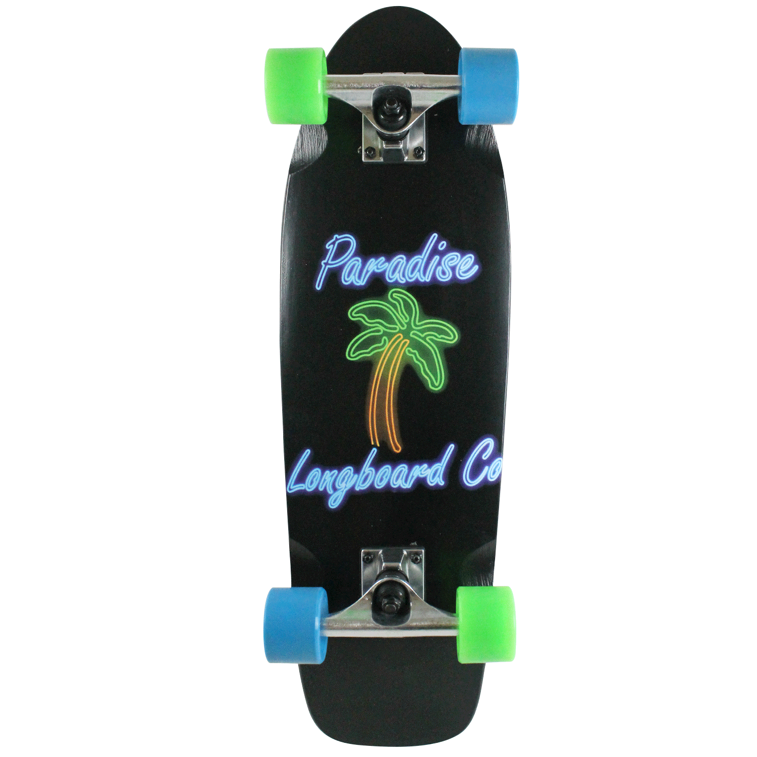 Paradise Skateboard Cruiser Neon Sign 8in x 26.75in